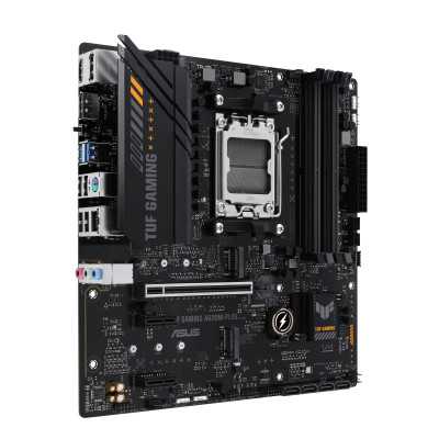 Asus TUF GAMING A620M-PLUS Processor family AMD Processor socket AM5 DDR5 DIMM Memory slots 4 Supported hard disk drive interfac