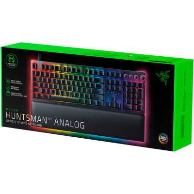 Razer Huntsman V2 Gaming keyboard Optical Analog Switch RGB LED light RU Wired