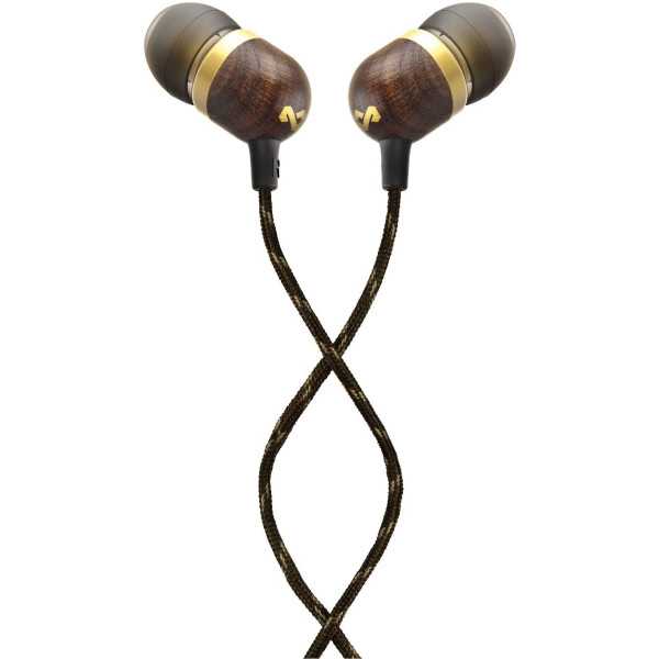 Marley Smile Jamaica Earbuds, In-Ear, Wired, Microphone, Brass Marley Earbuds Smile Jamaica Built-in microphone 3.5 mm Brass