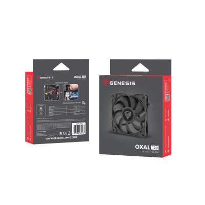 Genesis Oxal 120 Case fan Black