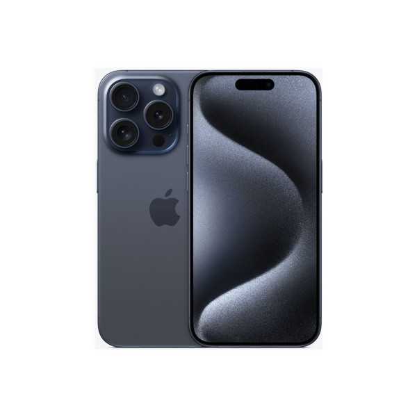 Apple iPhone 15 Pro Blue Titanium 6.1" Super Retina XDR ekranas su ProMotion Apple A17 Pro vidine RAM 8 GB 128 GB Dvi SIM 