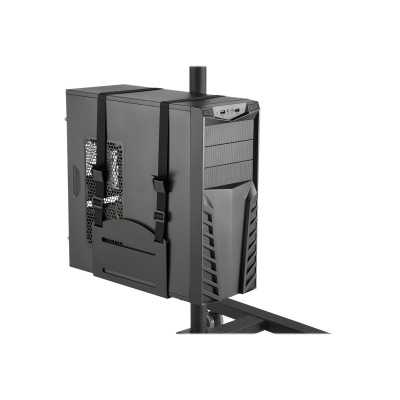 Digitus Mobile workstation with individual height adjustment DA-90374 17-32 " Monitor Mount, PC Holder Black