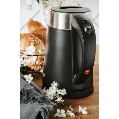 Adler Kettle AD 1372 Electric 800 W 0.6 L Plastic/Stainless steel 360 rotational base Black