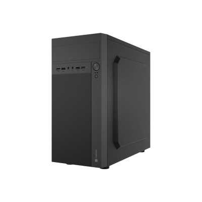 Natec PC Case Helix Matx Black Mini Tower Power supply included No