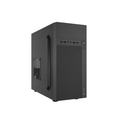 Natec PC Case Helix Matx Black Mini Tower Power supply included No