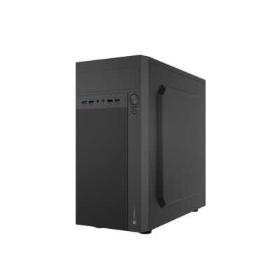 Natec PC Case Helix Matx Black Mini Tower Power supply included No