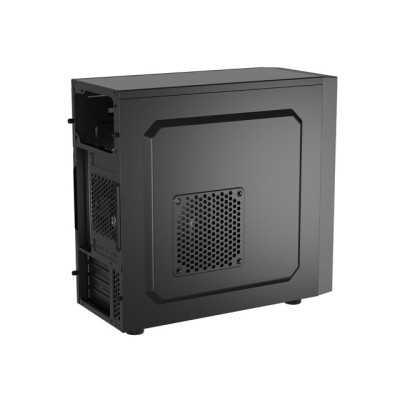 Natec PC Case Helix Matx Black Mini Tower Power supply included No