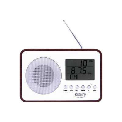 Camry Digital Radio CR 1153 5 W White/woden