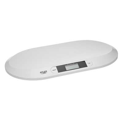 Adler AD 8139 Child Scale Adler Adler AD 8139 Maximum weight (capacity) 20 kg Accuracy 10 g White