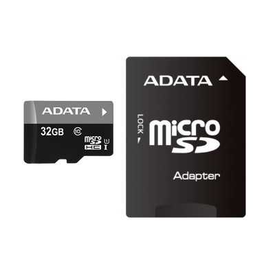 ADATA Premier UHS-I 32 GB MicroSDHC Flash memory class 10 Adapter