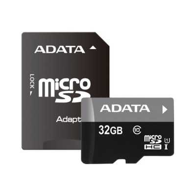 ADATA Premier UHS-I 32 GB MicroSDHC Flash memory class 10 Adapter