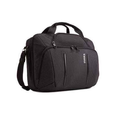 Thule Crossover 2 C2LB-116 Fits up to size 15.6 " Messenger - Briefcase Black Shoulder strap