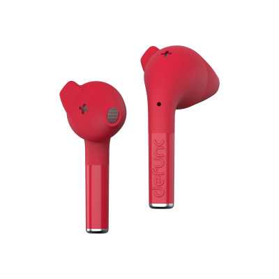 Defunc True Talk Earbuds, In-Ear, Wireless, Red Defunc