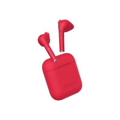 Defunc True Talk Earbuds, In-Ear, Wireless, Red Defunc