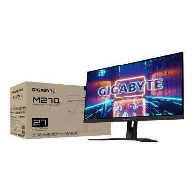 Gigabyte Gaming Monitor M27Q-EK 27 " IPS QHD 0.5 ms 3 50 cd/m Black 170 Hz HDMI ports quantity 2