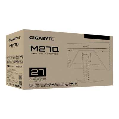 Gigabyte Gaming Monitor M27Q-EK 27 " IPS QHD 0.5 ms 3 50 cd/m Black 170 Hz HDMI ports quantity 2