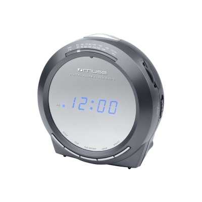 Muse Clock radio PLL M-12CR Alarm function Black