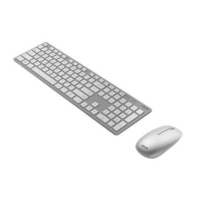 Asus W5000 Keyboard and Mouse Set Wireless Mouse included EN 460 g White