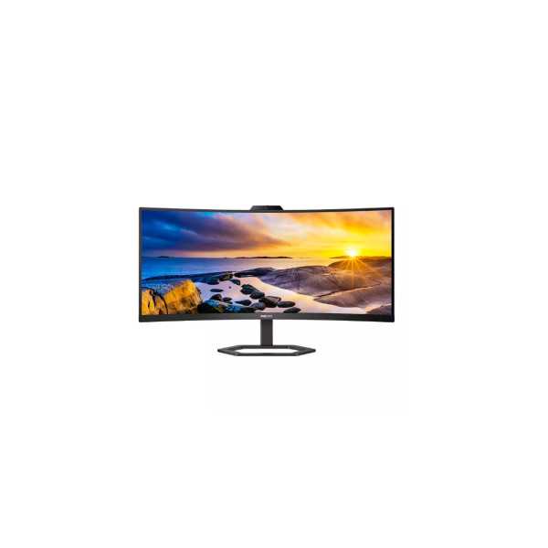 Philips monitorius su „Windows Hello“ žiniatinklio kamera 34E1C5600HE/00 34 colių VA 3440 x 1440 pikselių 21:9 4 ms 300 cd/m Juo