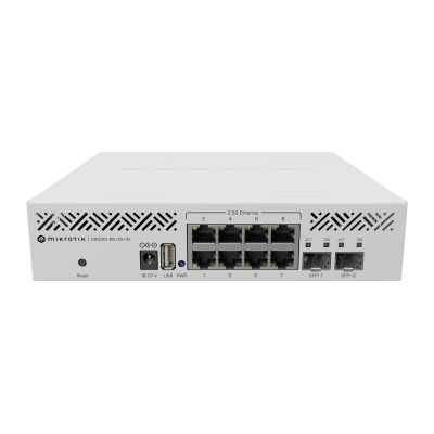 MikroTik Cloud Router Switch CRS310-8G+2S+IN Rackmountable 1 Gbps (RJ-45) ports quantity 8 SFP+ ports quantity 2