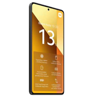 Xiaomi Redmi Note 13 Graphite Black 6.67 " AMOLED 1080 x 2400 pixels Mediatek Dimensity 6080 Internal RAM 8 GB 256 GB Dual SIM N