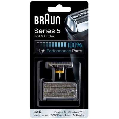 Braun 51S Head Replacement Pack Shaving heads Black