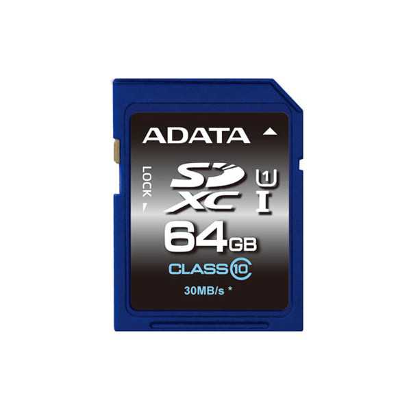 ADATA Premier 64 GB SDHC Flash atminties klasė 10 Nr