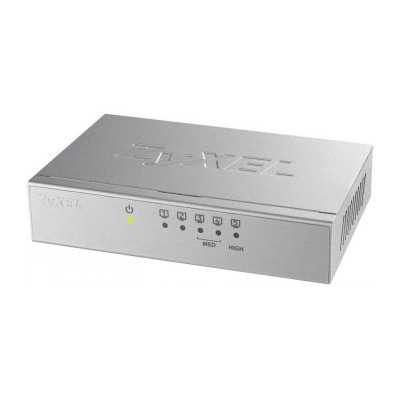 ZYXEL GS-105B V3 5-PORT DESKTOP GIGABIT ETHERNET SWITCH - METAL HOUSING