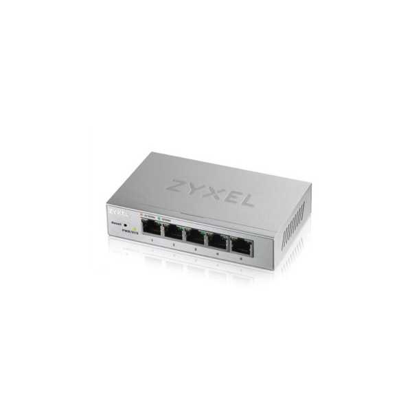 ZYXEL GS1200-5, 5 PORT GIGABIT SVETAINĖS VALDOMAS JUNGIKLIS