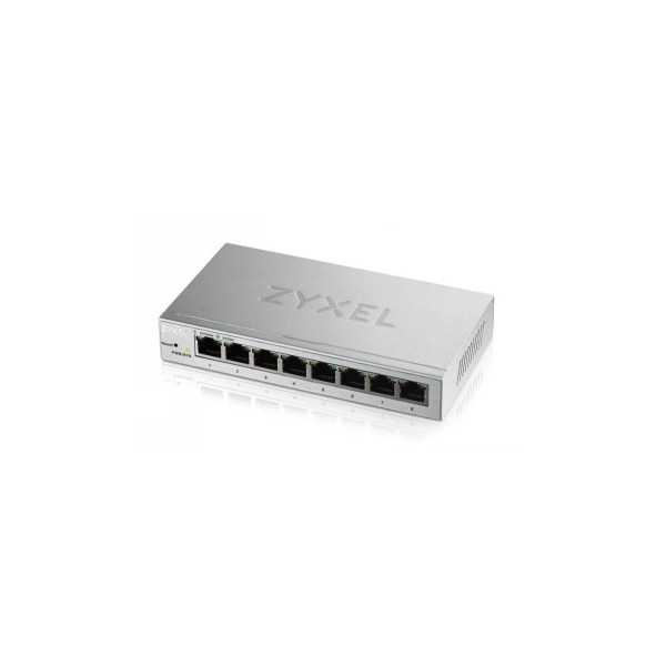 ZYXEL GS1200-8, 8 PORT GIGABIT WEBMANAGED SWITCH