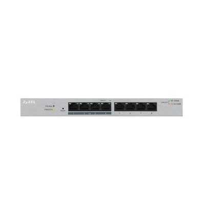 ZYXEL GS1200-8HP, 8 PORT GIGABIT POE+ WEBMANAGED SWITCH, 4X POE, 60 WATT