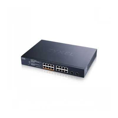 ZYXEL XMG1915-18EP, 16-PORT 2.5GBE, 2 SFP+, 8 X POE++ 180W SMART SWITCH, HYBRID MODE, STANDALONE OR NEBULAFLEX CLOUD