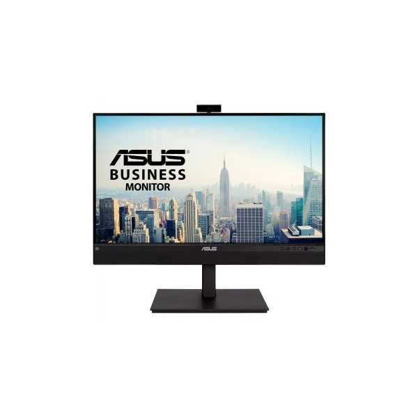 ASUS 27 1440P VIDEO CONFERENCE MONITOR (BE27ACSBK) - QHD (2560 X 1440), IPS, BUILT-IN 2MP WEBCAM, MIC ARRAY, SPEAKERS, EYE CARE,