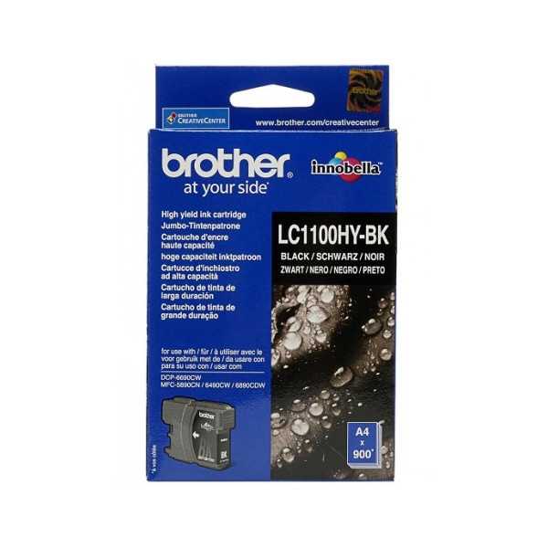 BROTHER LC-1100HYBK TONER HIGH BLK 900P