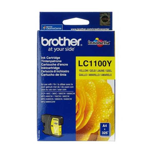 BROTHER LC-1100Y TONER YELLOW 325P