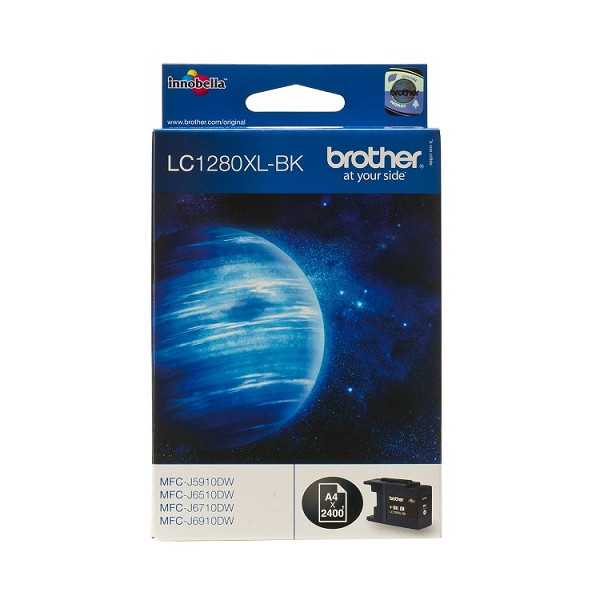 BROTHER LC1280XLBK TONER HIGH BLK 2400P