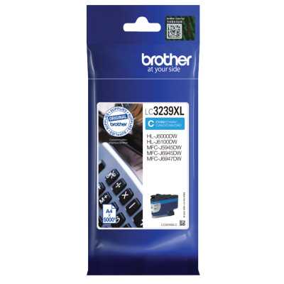 BROTHER LC3239XLC TONER HIGH CYAN 5000