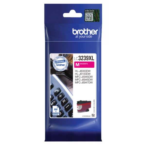 BROTHER LC3239XLM TONERIS HIGH MAGENTA 5000