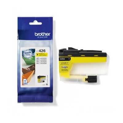 BROTHER LC426Y YELLOW INK-CARTRIDGE, YIELD 1,500 PAGES