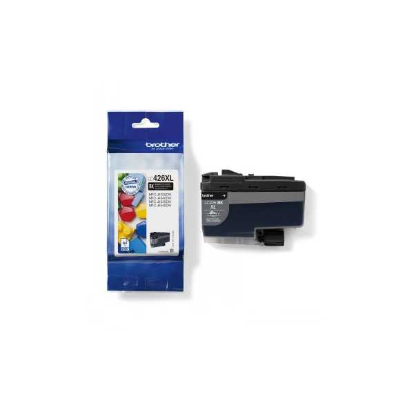 BROTHER LC426XLBK BLACK INK-CARTRIDGE, YIELD 6,000 PAGES