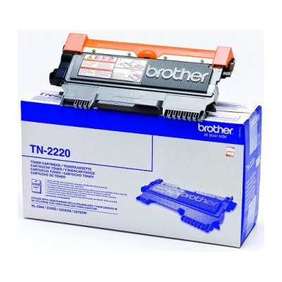 BROTHER TN-2220 TONER BLACK 2600P