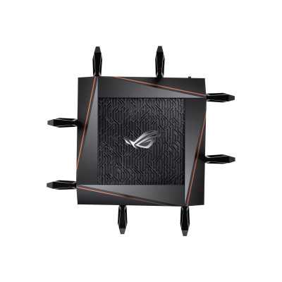 Asus GT-AX11000 Tri-band WiFi Gaming Router ROG Rapture 802.11ax 4804+1148 Mbit/s 10/100/1000 Mbit/s Ethernet LAN (RJ-45) ports 