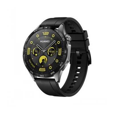 HUAWEI WATCH GT 4 (46MM) BLACK FLUORELASTOMERE