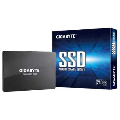 Gigabyte GP-GSTFS31240GNTD 240 GB SSD form factor 2.5-inch SSD interface SATA Write speed 420 MB/s Read speed 500 MB/s