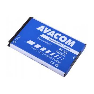 AVACOM BATTERY FOR MOBILE PHONE NOKIA 6230, N70, LI-ION 3,7V 1100MAH (REPLACEMENT BL-5C)