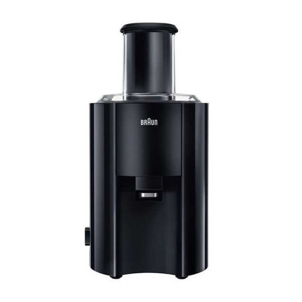 Braun J 300 BK Type Automatic juicer Black 800 W Extra large fruit input Number of speeds 2