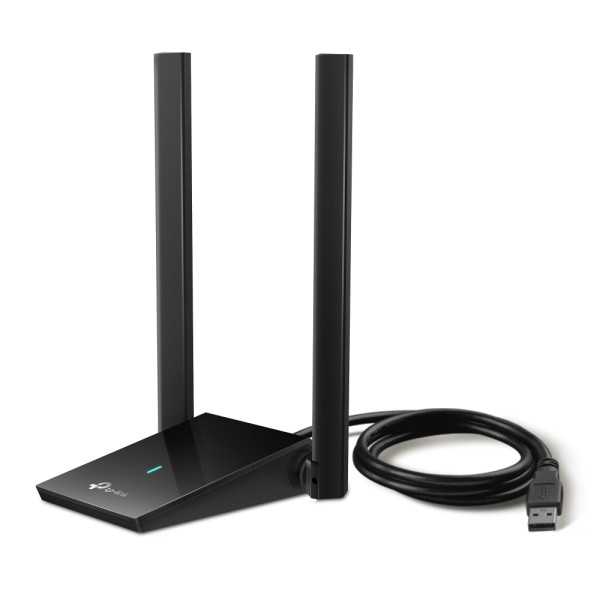 TP-LINK AX1800 Dual Antennas High Gain Wireless USB Adapter Archer TX20U Plus TP-LINK 802.11ax Ethernet LAN (RJ-45) ports 0 Mesh