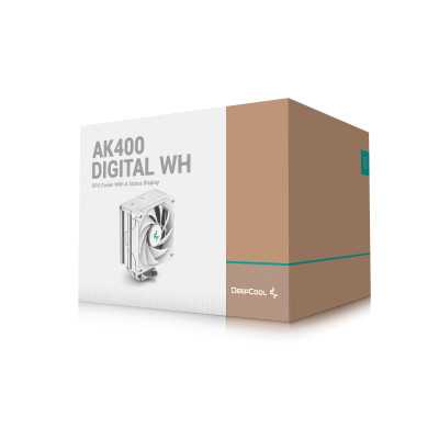 Deepcool | Digital CPU Air Cooler White | AK400