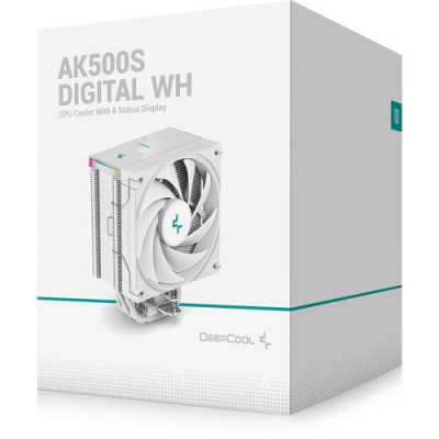 Deepcool | Digital CPU Cooler White | AK500S