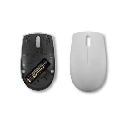 Lenovo | Compact Mouse with battery | 300 | Wireless | Arctic Grey